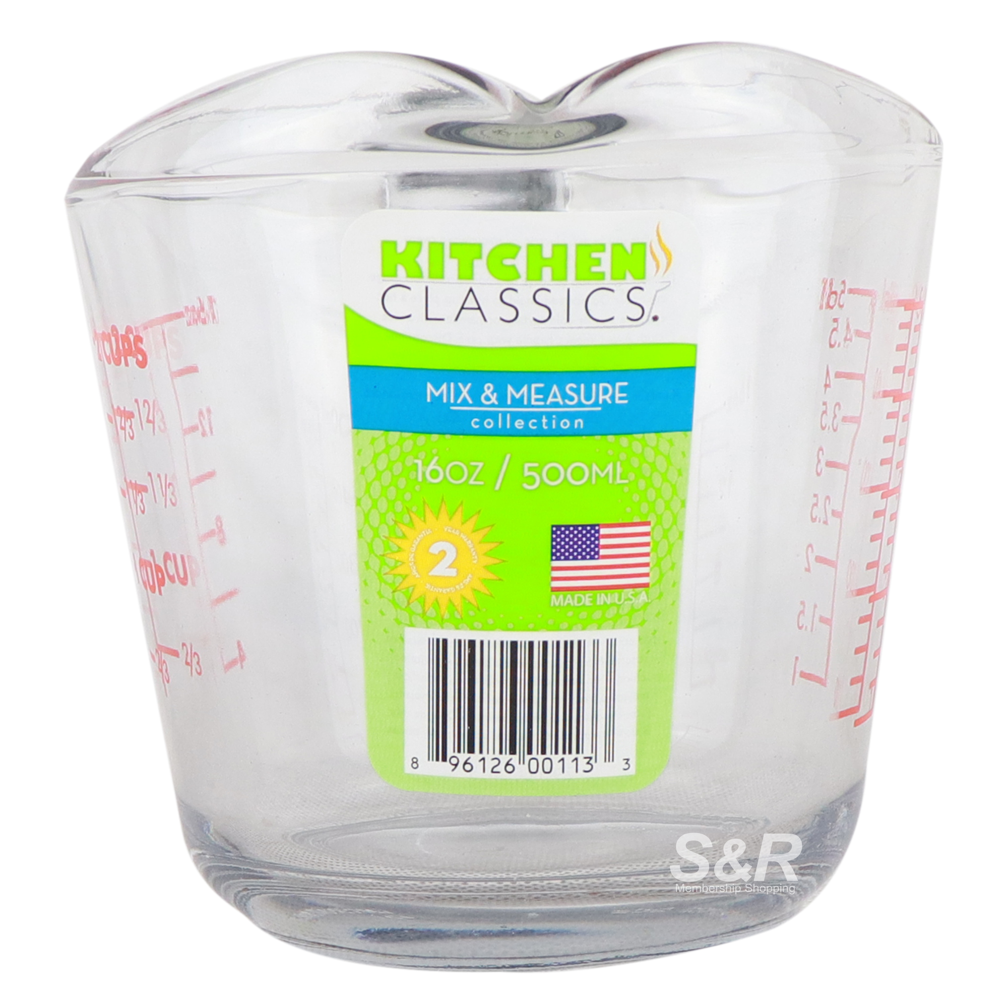 Kitchen Classics Mix and Measure Collection Measuring Cup 1pc